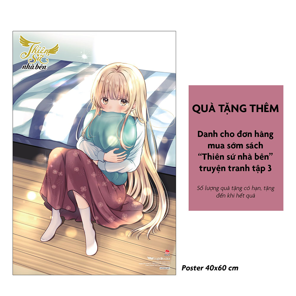Thiên Sứ Nhà Bên (Truyện Tranh) – Tập 3 [Tặng Bookmark Bế Hình + Postcard In Nhũ 2 Mặt]