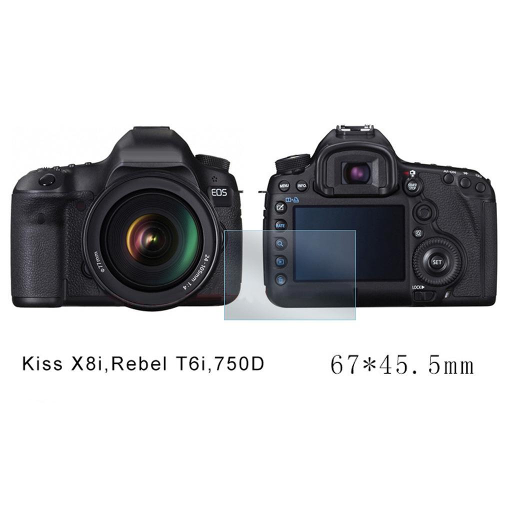Camera Tempered Glass Screen Protector Protective Cover for Canon 750D/760D
