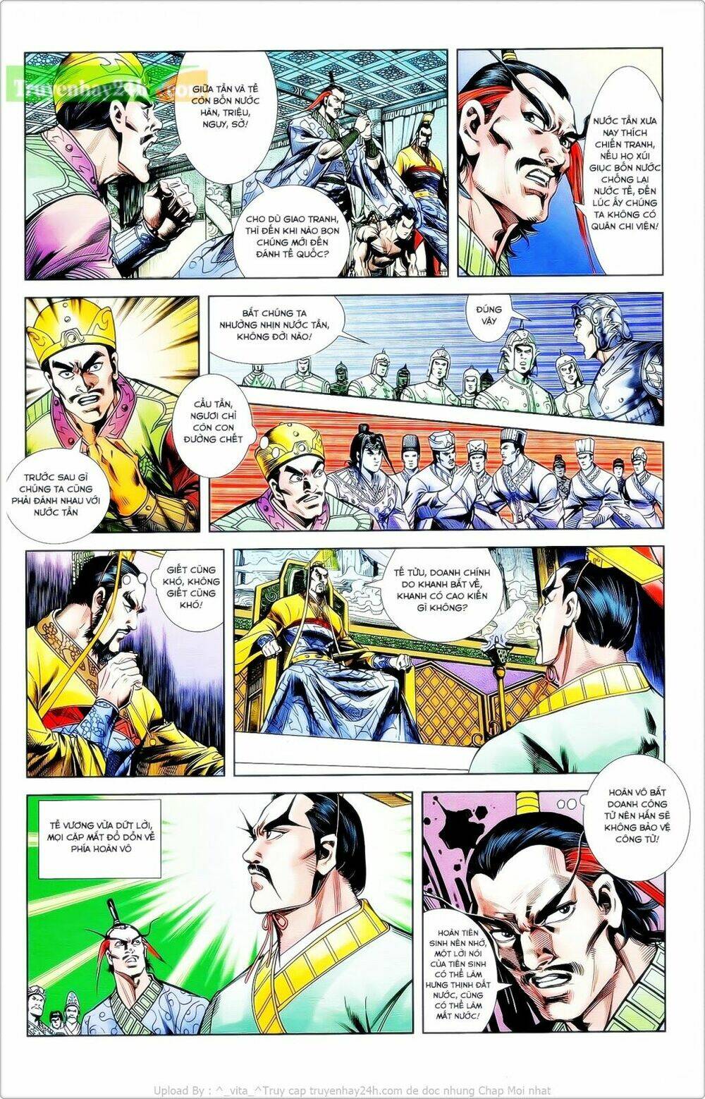 thiên tử truyền kỳ 2 - tần vương doanh chính chapter 24 14