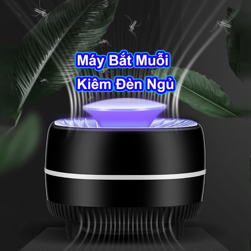 Máy Bắt Muỗi Kiêm Đèn Ngủ Công Nghệ Đèn LED UV - Đèn Bắt Muỗi Phiên Bản Cao Cấp DBM02