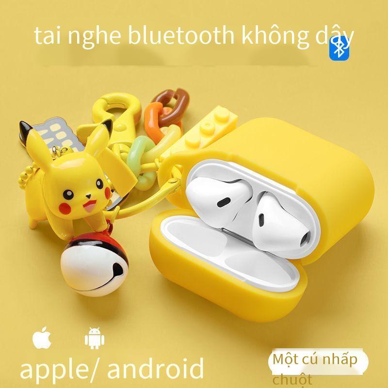 Giao hàng nhanh tai nghe bluetooth không dây phong cách hot phù hợp cho điện thoại di động tai nghe thể thao nhét trong tai iphone android
