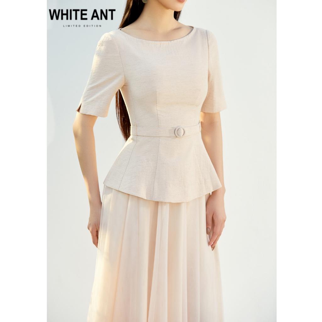 Chân Váy Xòe Nữ WHITE ANT LAYERS MIDI TULLE SKIRT Thiết Kế Dáng Dài Điệu Đà, Chất Liệu Lưới Nhiều Lớp Mềm Mại 110333001