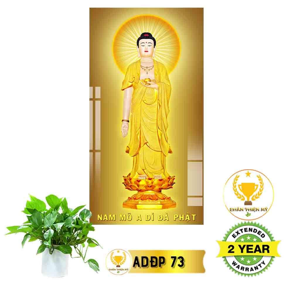 Tranh Phật A Di Đà có khung_ADDK12
