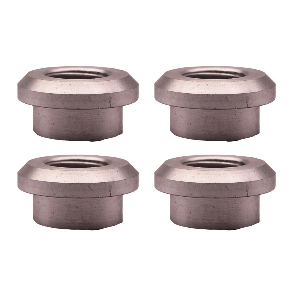 1/4 NPT FEMALE STAINLESS STEEL WELD on / WELD in FITTING BUNG - QTY 4