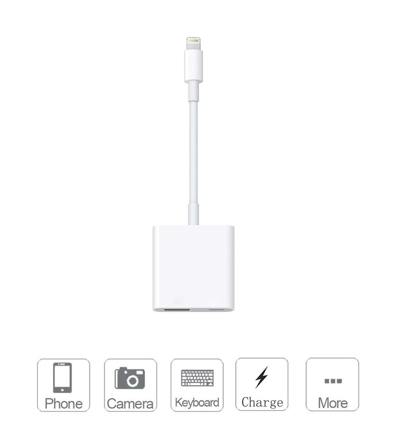 Cáp Chuyển Đổi Lightning to USB 3 Camera Reader AZONE