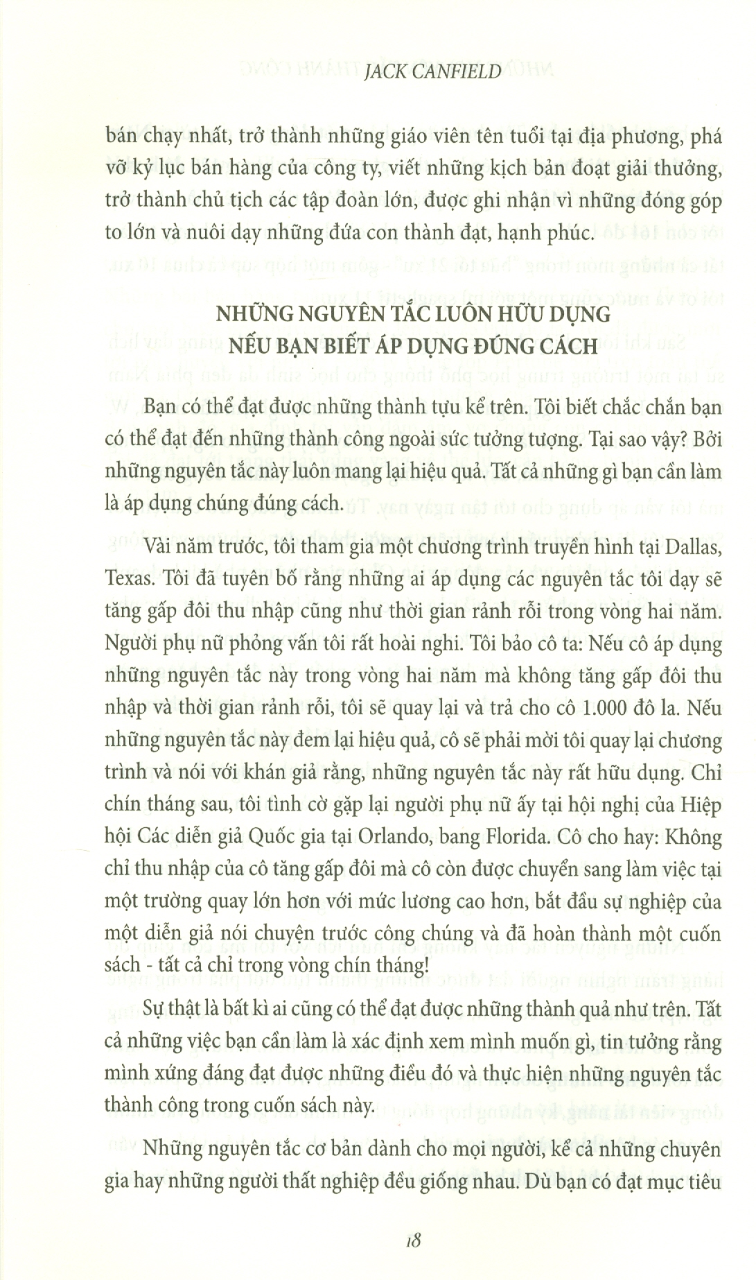 Những Nguyên Tắc Thành Công - Tái bản lần thứ 14