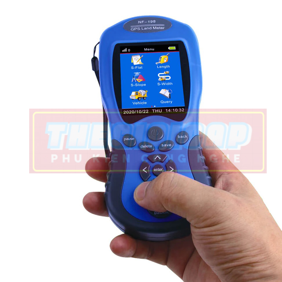 ROGTZ Thiết Bị Đo Áp Suất Vệ Tinh Cầm Tay Có Màn Hình LCD Kỹ Thuật Số NOYAFA NF-198 - Hàng Nhập Khẩu