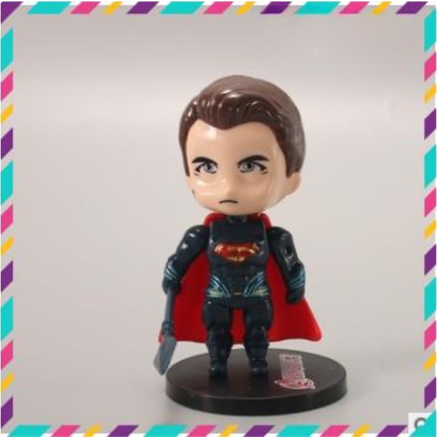 Mô Hình Nhân Vật Marvel Avenger Siêu Anh Hùng, người nhện, người dơi, supermen size 10 cm