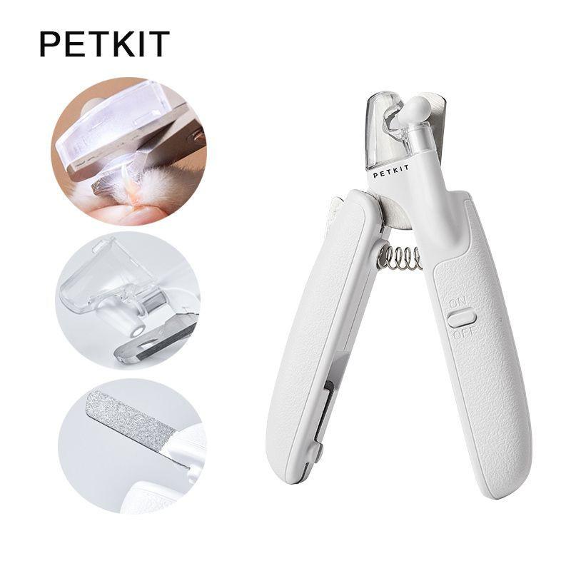 Kìm, kéo cắt móng Petkit đèn LED cho chó mèo tích hợp đồ dũa móng