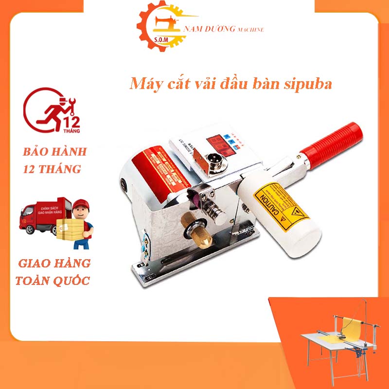 Đầu máy cắt vải đầu bàn đồng hồ lớn