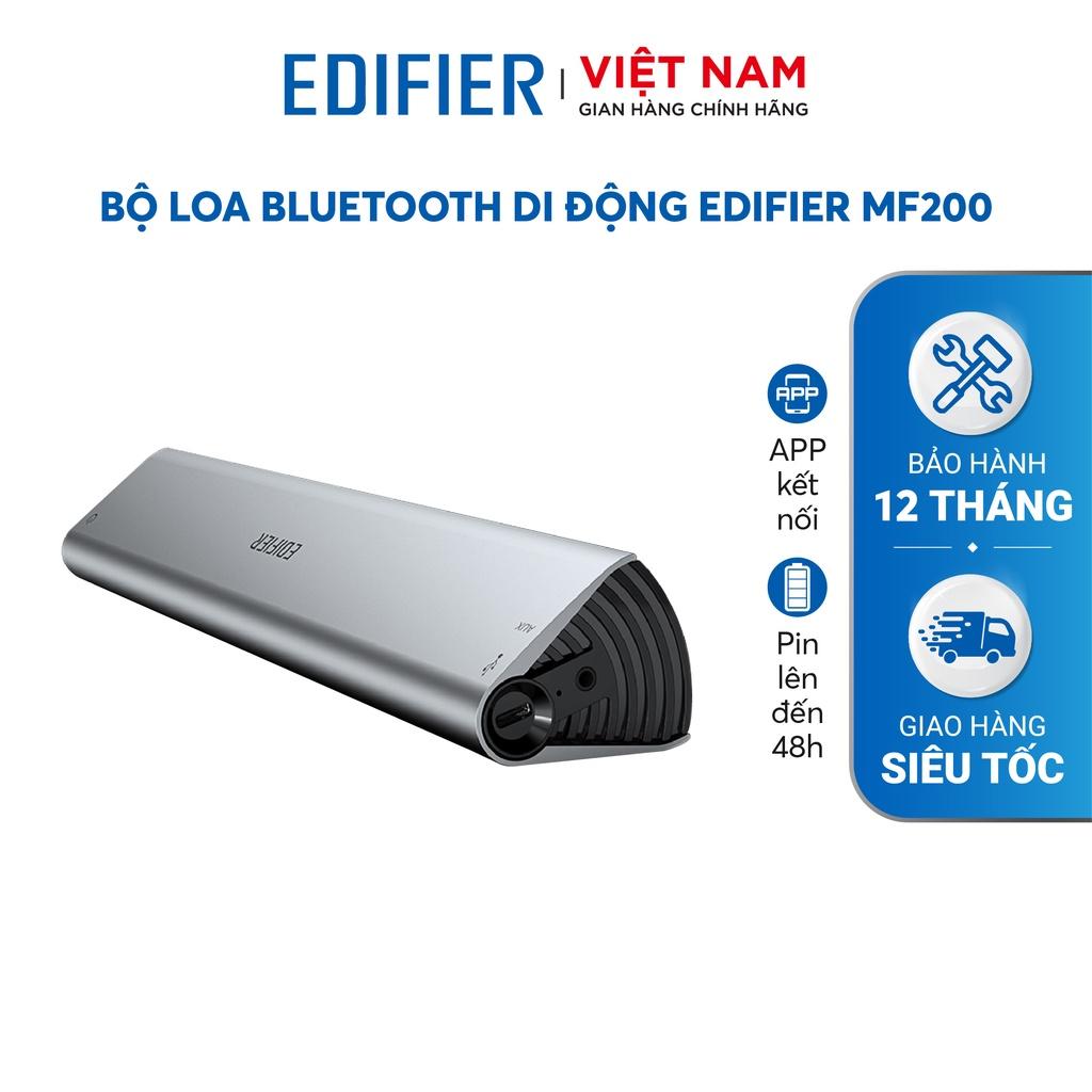 Loa Bluetooth di động để bàn EDIFIER MF200 Soundbar AUX - USB Type C - Tích hợp pin - Hàng Chính Hãng - Bảo Hành 12 Thán