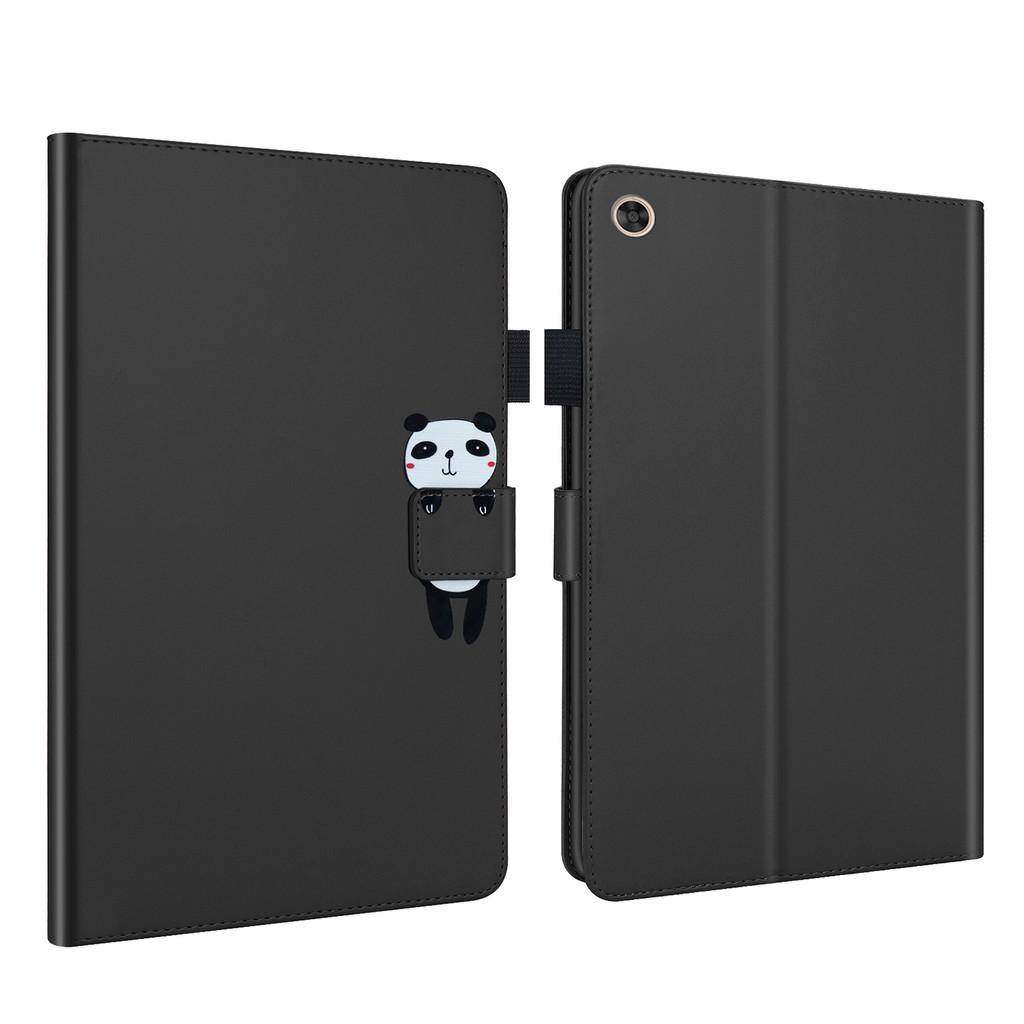 Bao Da Máy Tính Bảng Nắp Lật Bằng Da PU Viền Silicon Mềm Mại Kiêm Ví Và Khe Thẻ Cho Lenovo Tab M8 8.0"