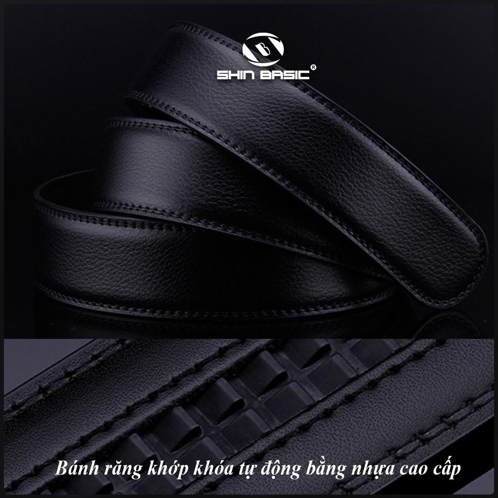 Dây Thắt Lưng, Nịt Nam Da Bò Cao Cấp ShinBasic 3.5CM SHINBELTS01