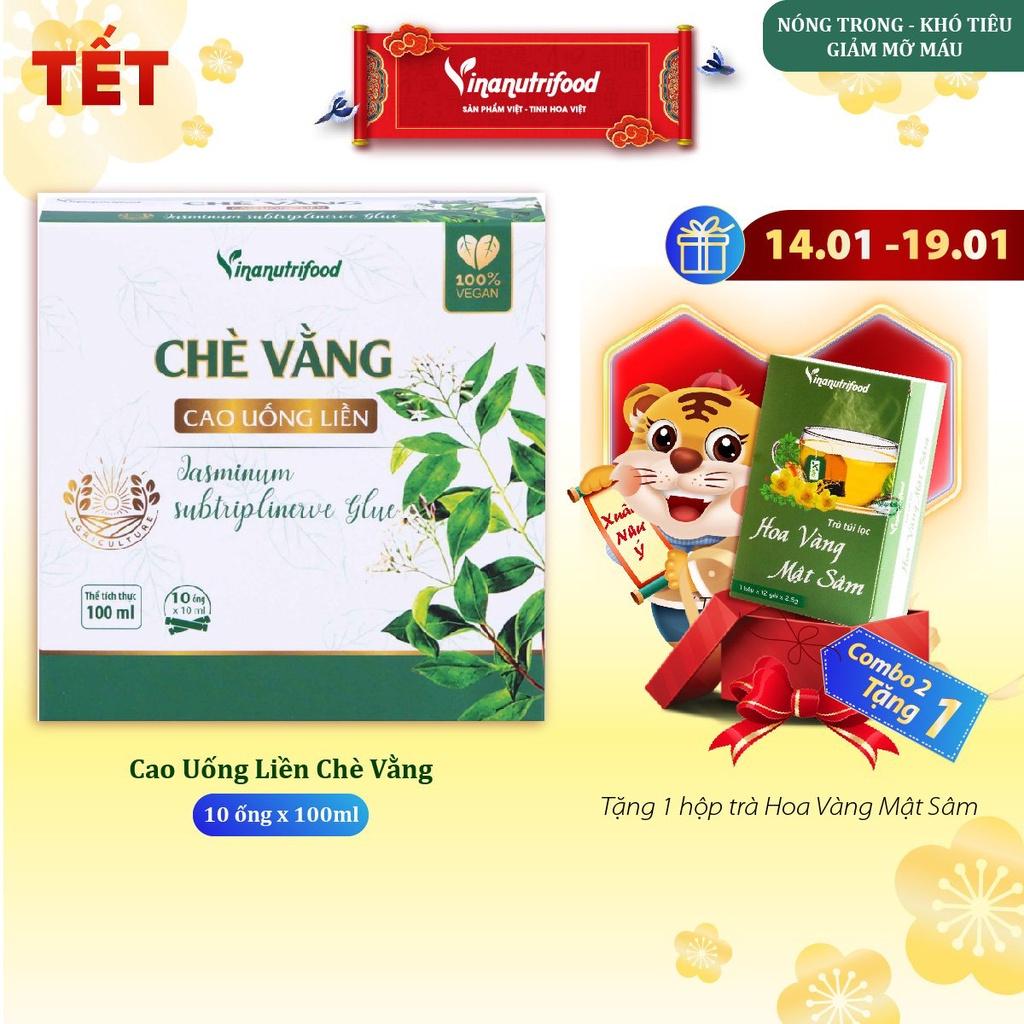 Cao uống liền Chè Vằng thanh nhiệt cơ thể Vinanutrifood Hộp 100ml