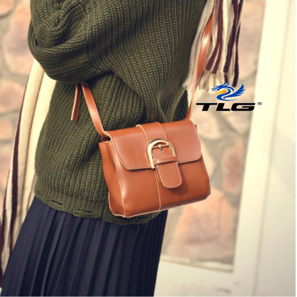 XẢ HÀNG GIÁ SỐC - Túi đeo chéo phong cách Hàn Quốc Đồ Da Thành Long TLG 208093-1