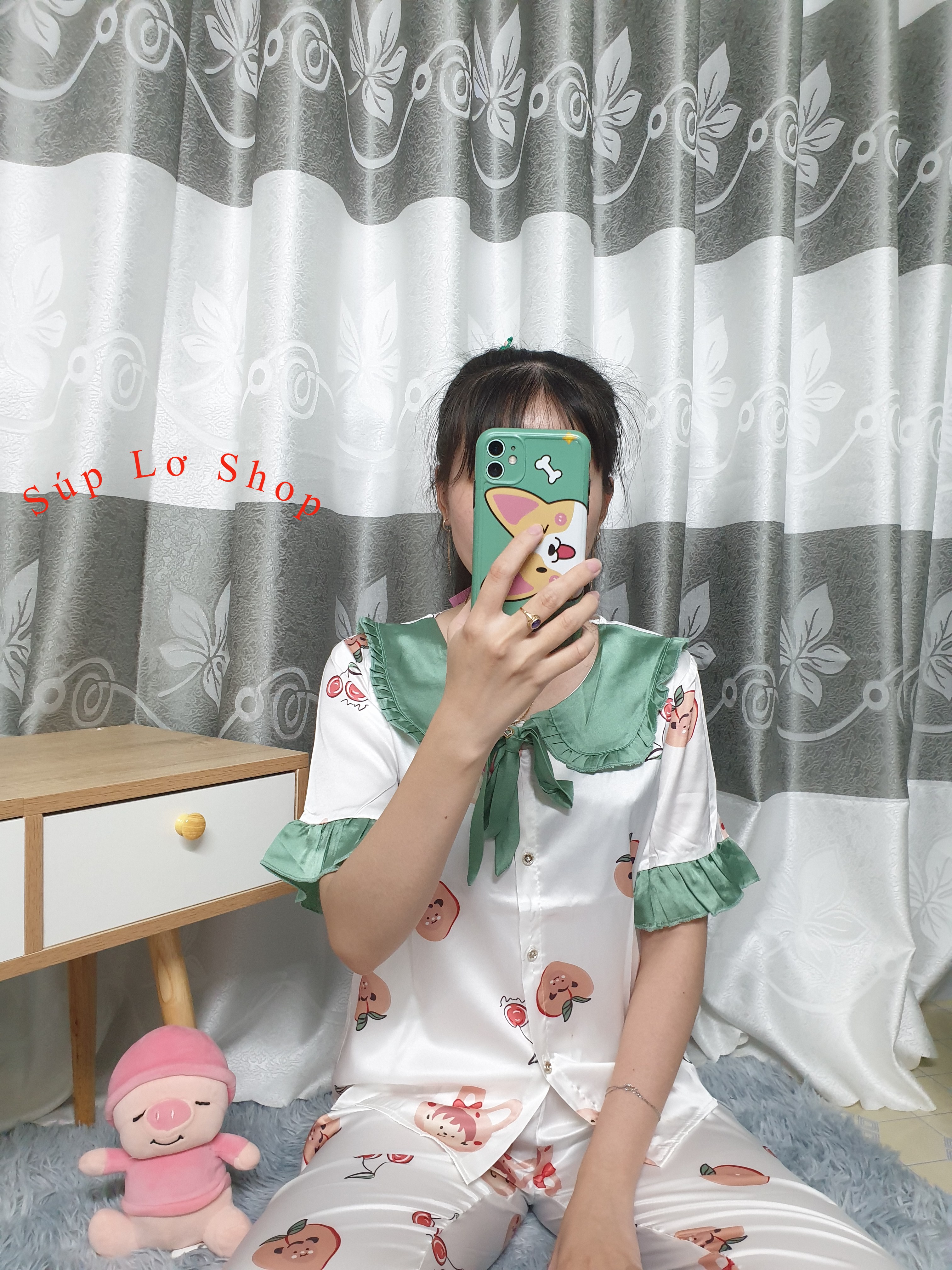 Bộ Đồ Ngủ Nữ Pijama - Vải Lụa Latin Loại 1 Cao Cấp