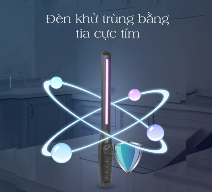 Đèn khử trùng bằng tia cực tím - khử khuẩn nhanh và tiện lợi tại nhà - K1203