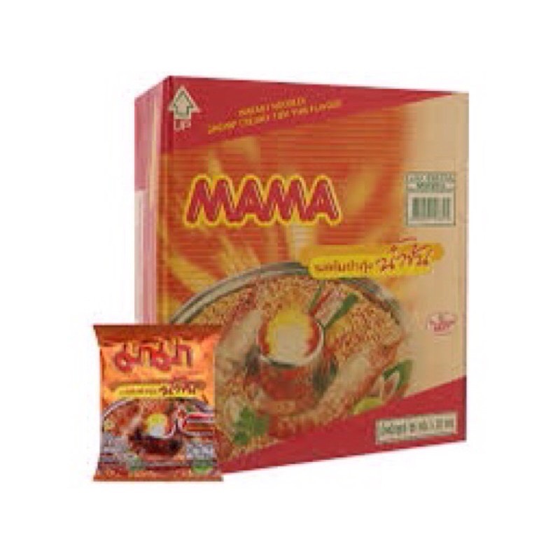 THÙNG 30 GÓI - MÌ MAMA SỐT KEM TÔM YUM 55G