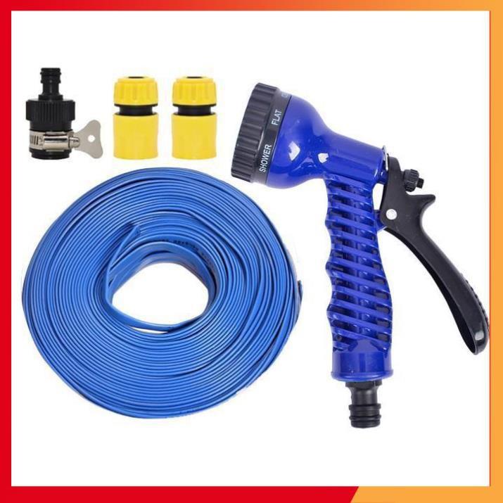 Bộ dây tăng áp 3 lần vòi xịt nước rửa xe, tưới cây loại 3-5m 206843