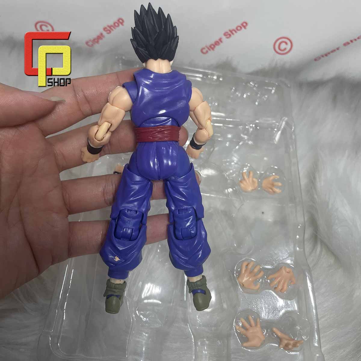 Mô hình Son Gohan SHF - Mô hình gohan có khớp - Mô hình Dragon Ball