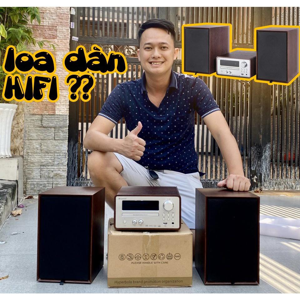 Loa dàn nghe nhạc HY2022 mini sang trọng âm thanh HIFI. Chuyên sử dung cho các không gian trung bình, phòng khách nhỏ...