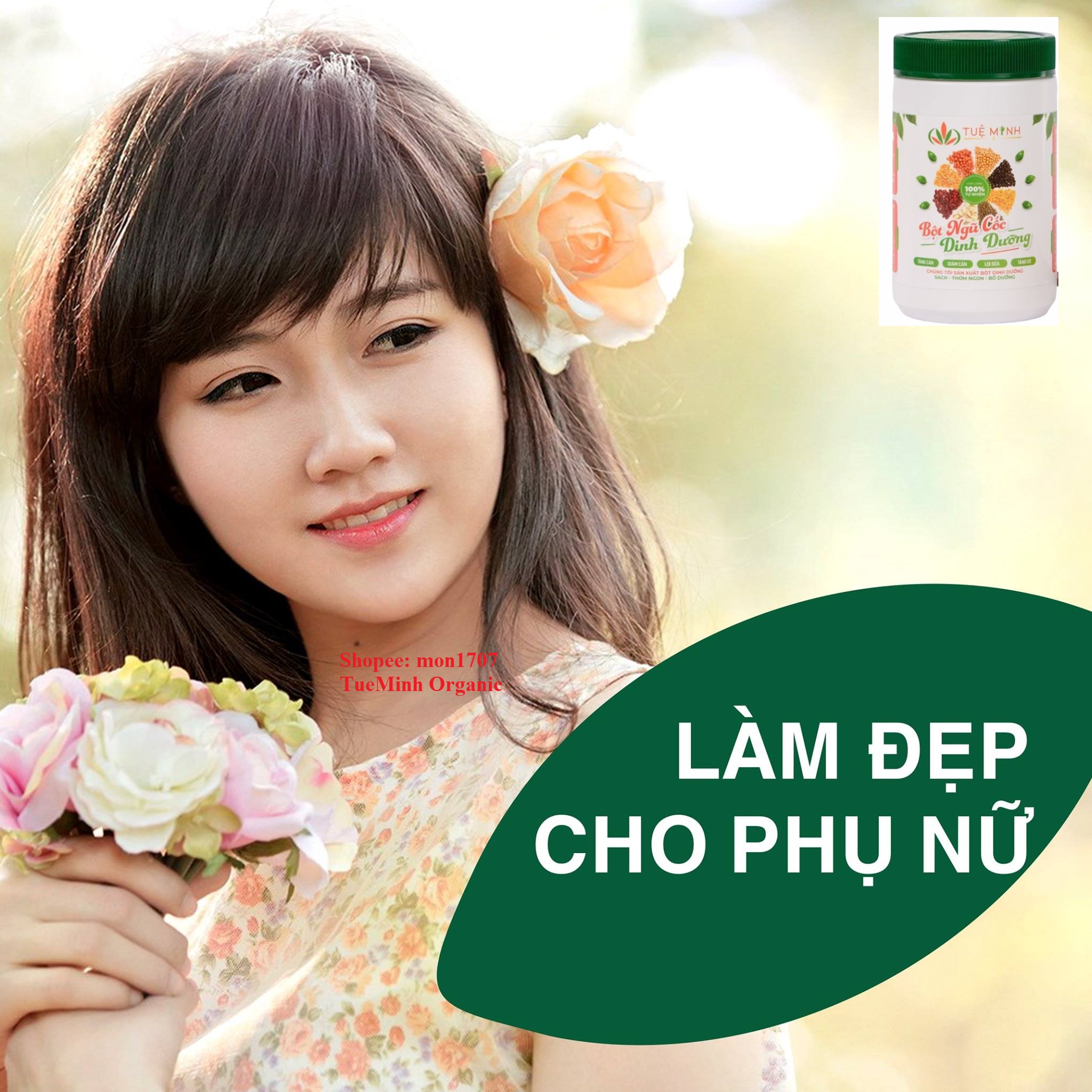 1kg bột ngũ cốc dinh dưỡng Thương Hiệu Tuệ Minh