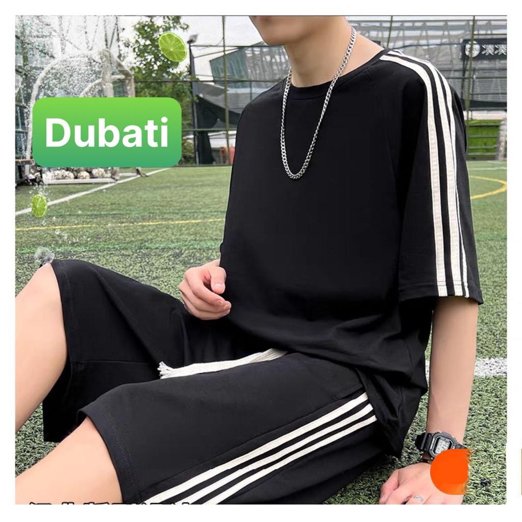 ĐỒ BỘ THỂ THAO 3 SỌC HÔNG SIÊU MỚI HOT, ĐỒ BỘ NAM, SET ĐỒ BỘ CHẤT VẢI CAO CẤP MỚI - DUBATI FASHION