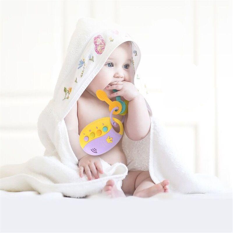 Đồ chơi giáo dục cho trẻ em và em bé, phím xe hiệu ứng giọng hát, điều khiển từ xa thông minh, giả vờ nói, phát nhạc