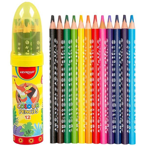 Hộp 12 Bút Chì Màu - Keyroad KR972230