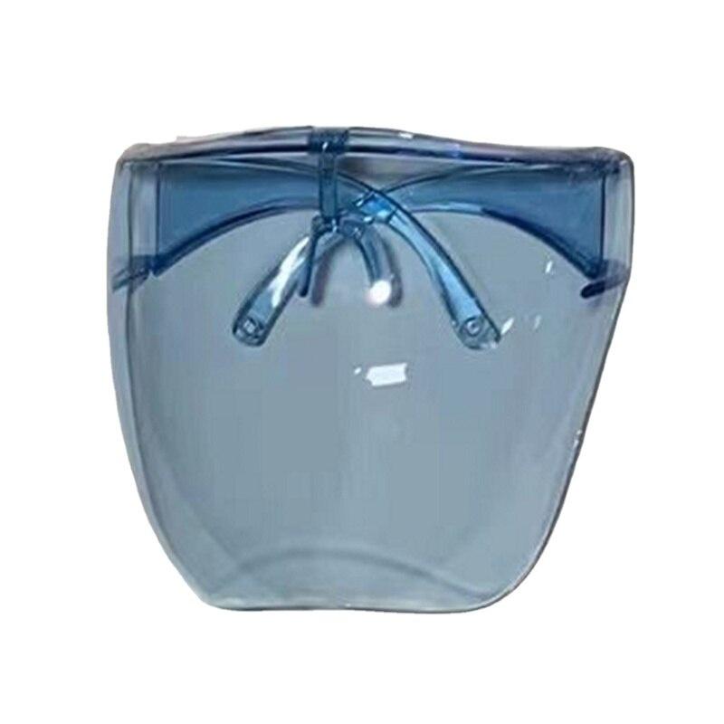 Full Face Shield Anti-splash Face Shield Transparent Goggles Mask Safety Clear Dust-proof Mask Kitchen Tools Cycling Face Mask