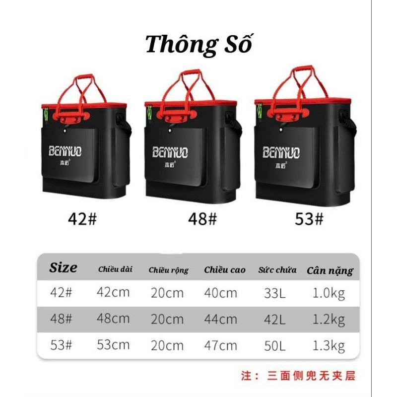 thùng đựng cá đa năng 48 và 52cm