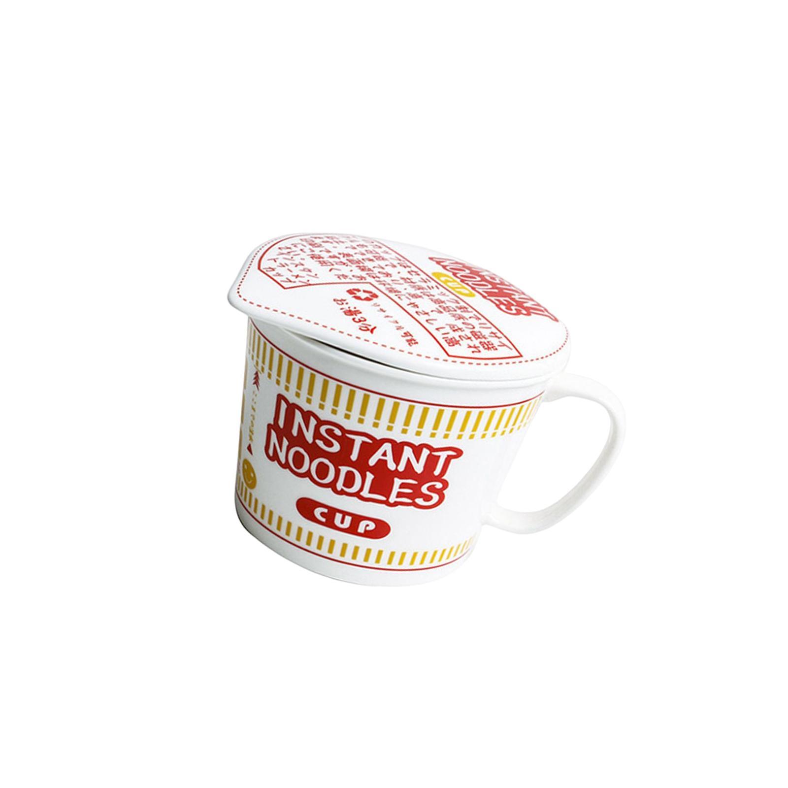 Japanese Style Ramen Bowl Kitchen Tableware Portable for Travel Camping Home