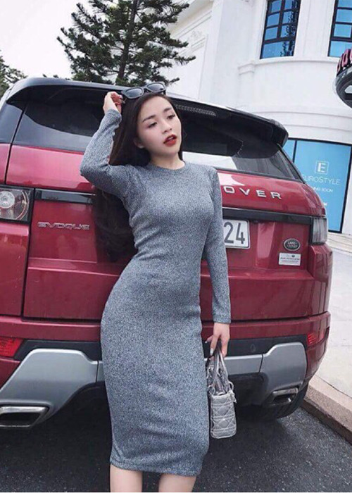 Váy thu đông dài tay