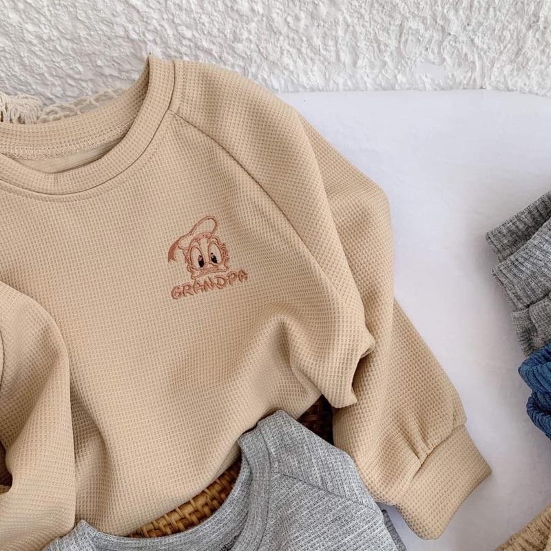 Bộ Dài Tay giữ nhiệt ấm cho bé trai bé gái 6-15kg