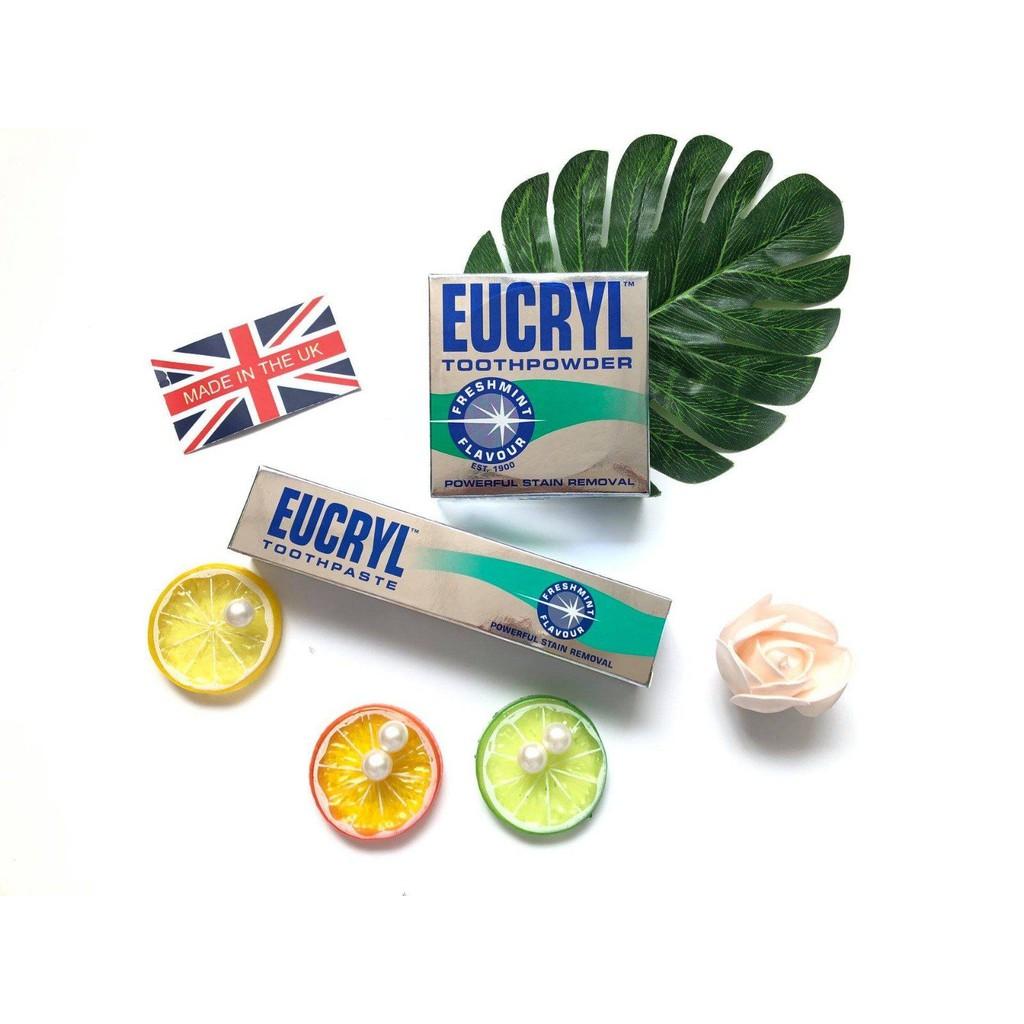 Kem Đánh Răng Eucryl, Tẩy Trắng Eucryl Toothpaste 62g