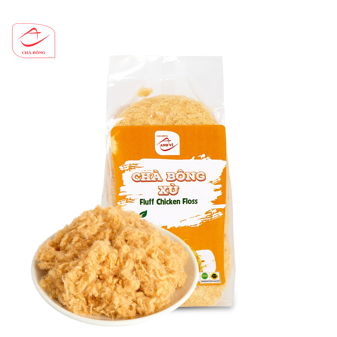 Chà bông xù mặn/ngọt Anh Vĩ - chuyên dùng bánh bông lan