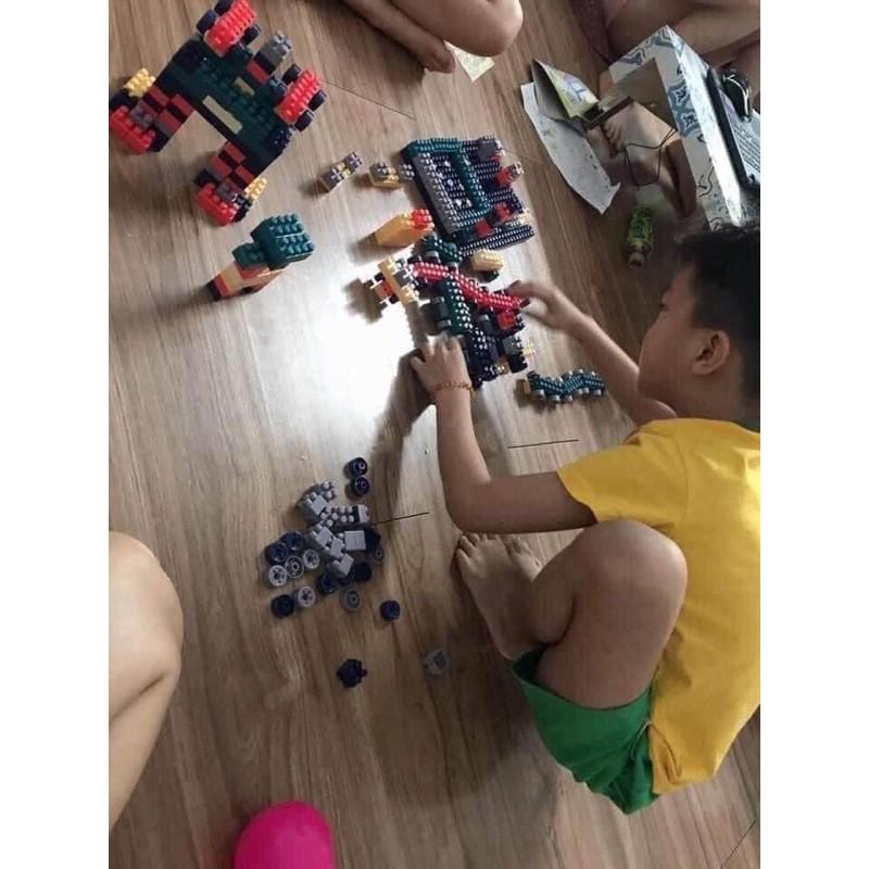 Bộ lego 520 chi tiết dành cho bé