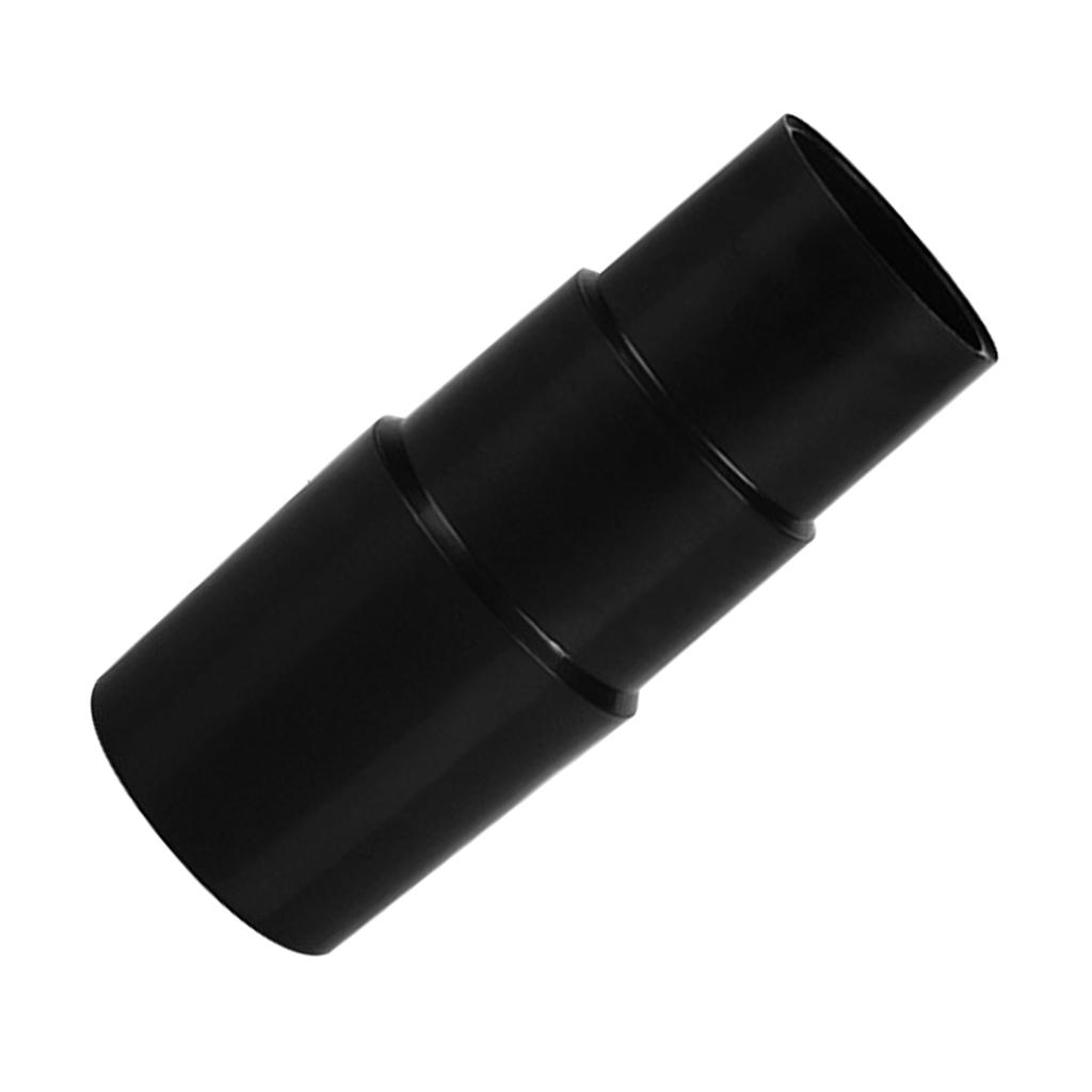 Set of 2 Vacuum Cleaner Attachment Converter Adaptor 32mm to 32mm 35mm Black