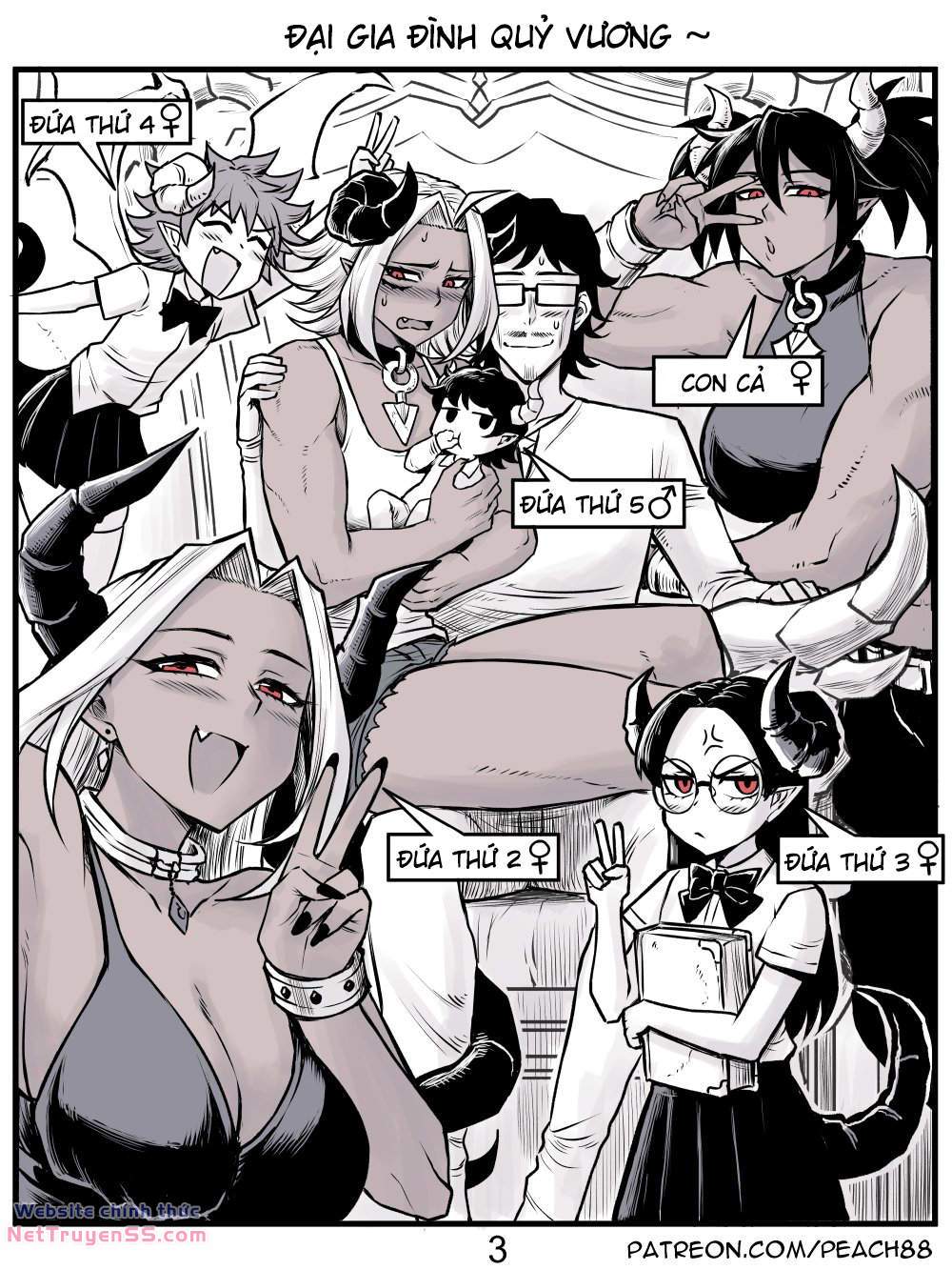 cô bạn gái quỷ vương chapter 4.5 3