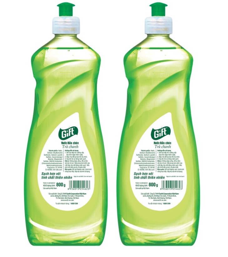 Nước rửa chén Gift  800g