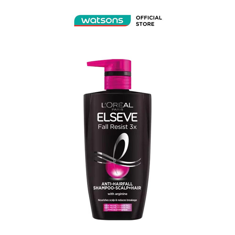 Dầu Gội L'Oréal Paris Elseve Fall Resist 3x Anti-Hairfall Giảm Gãy Rụng Tóc 620ml