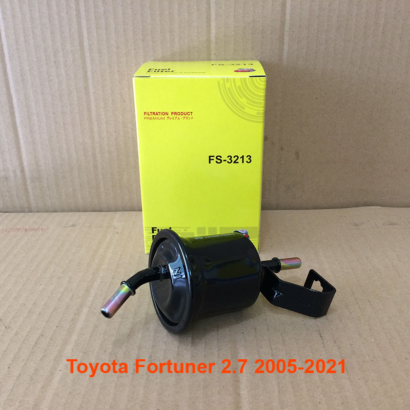 Lọc xăng cho xe Toyota Fortuner 2.7 2005, 2006, 2007, 2008, 2009, 2010, 2011, 2012, 2013, 2014, 2015, 2016, 2017, 2018, 2019, 2020, 2021, 2022 23300-31120 mã FS3213-1