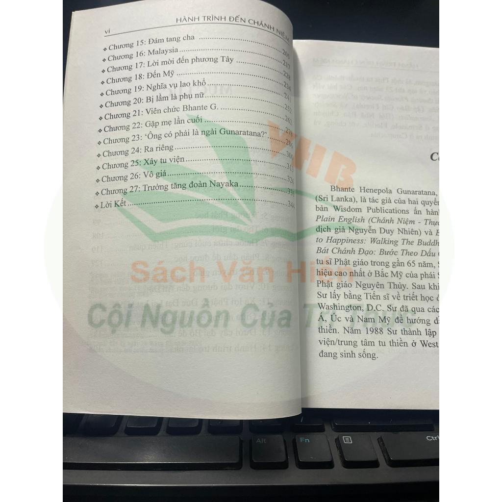 Sách - Hành Trình Đến Chánh Niệm - Văn Thành Book