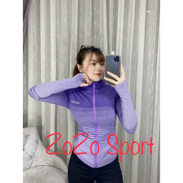 Áo khoác thể thao tập gym yoga nữ new siêu đẹp