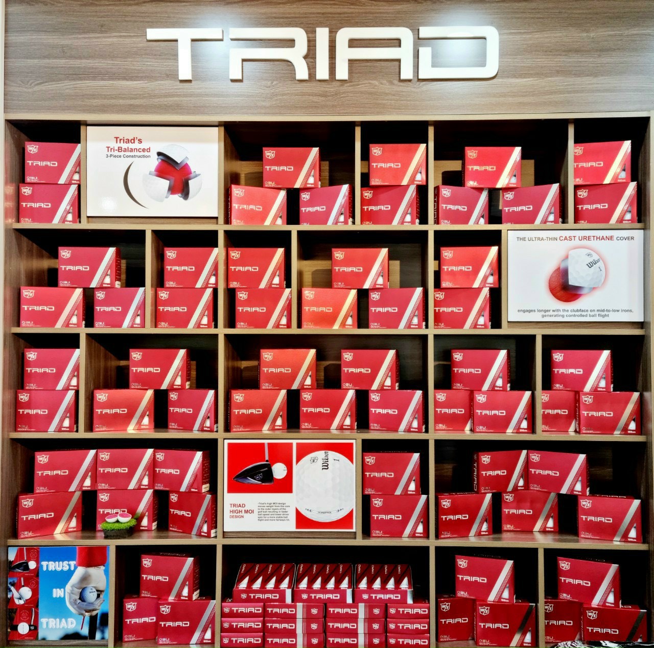 Bóng golf Wilson Triad