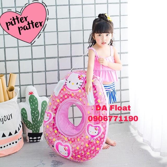 Phao bơi em bé hình hello kitty