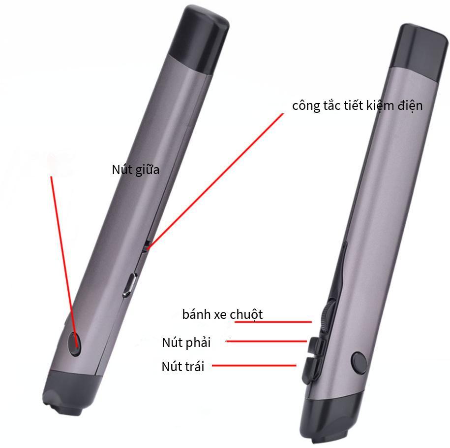 Giao hàng nhanh Sáng tạo mới Bluetooth thế hệ thứ năm Loại bút Chuột Quang điện Sạc khép kín Không dây dọc Hỗ trợ cá tính Chữ viết tay Nút giữa