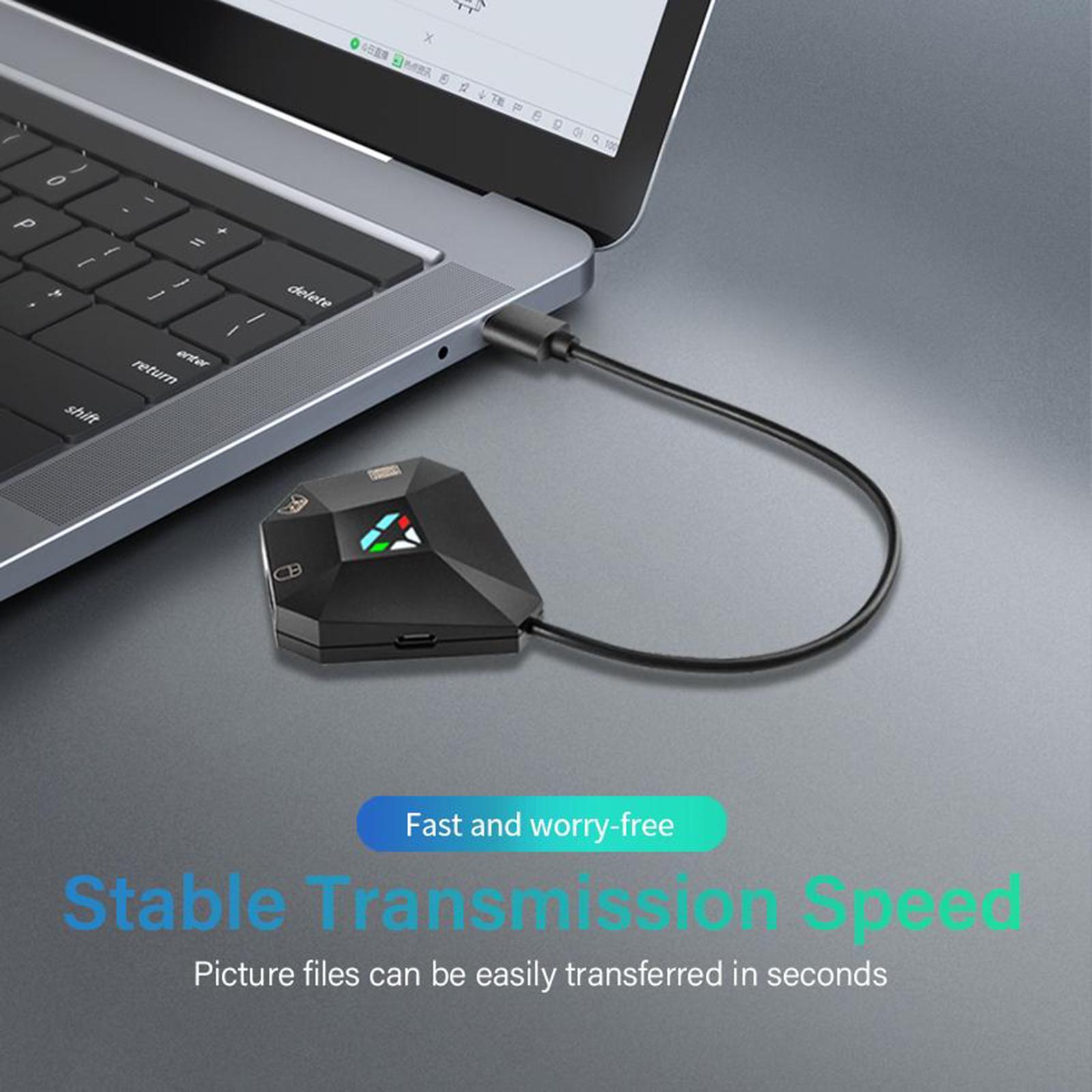 Black USB Keyboard & Mouse Converter for N-Switch Accessories