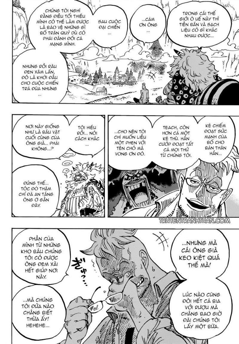 đảo hải tặc - one piece chapter 909 6
