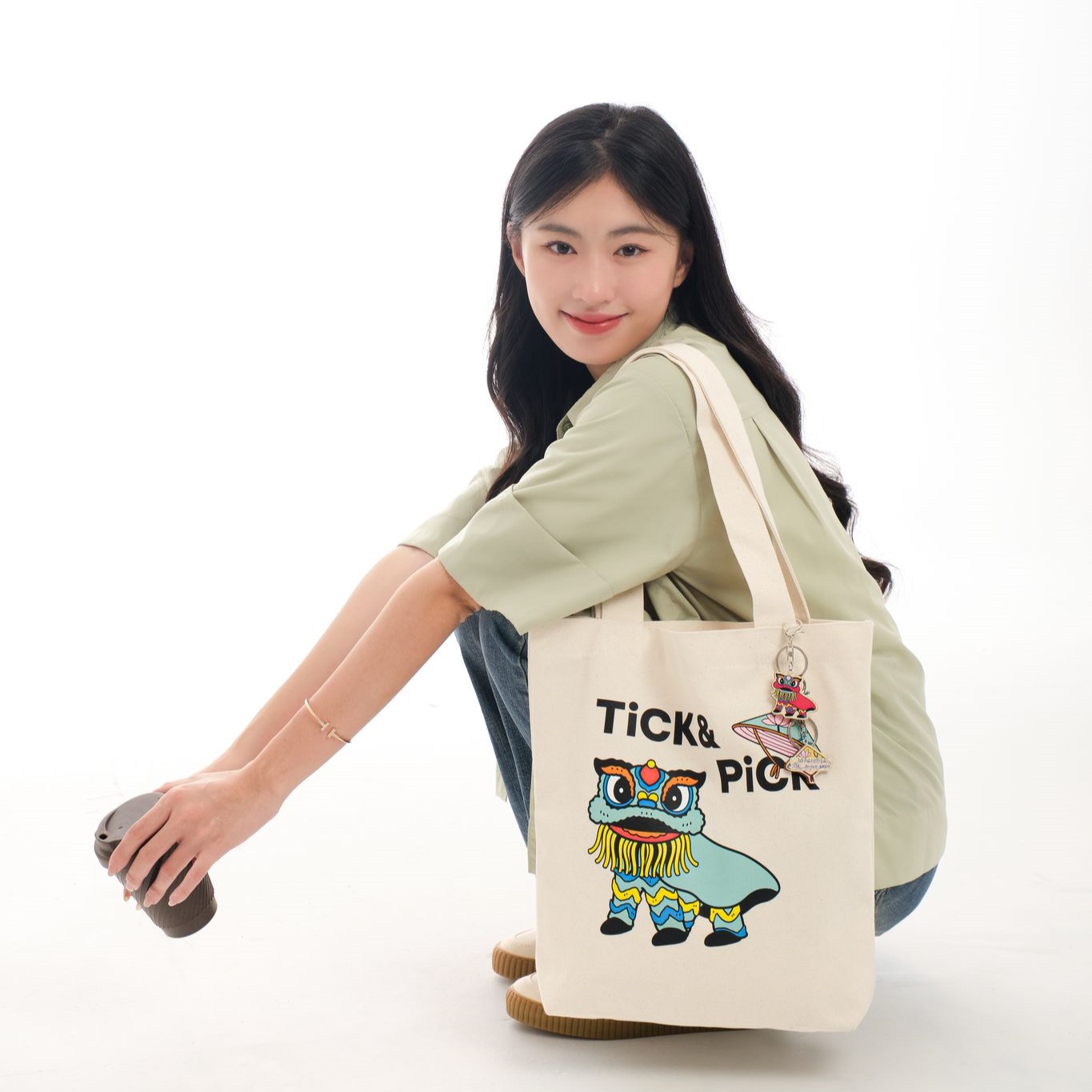 Túi Tote Canvas Nam Nữ Thiết Kế Dễ Thương Và Sáng Tạo The Craft House